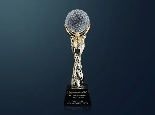 OneSystems Technologies Entrepreneur 100 awarded as winner by ATC in 2021
