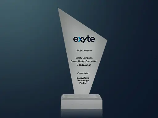 OneSystems Technologies Safety Campaign Banner Design Competition presented by Exyte in 2020