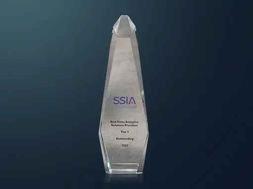 OneSystems Technologies Best Video Analytics Solution Providers awarded by SAS during SSIA in 2025