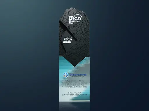 OneSystems Technologies Appreciation of Contribution awarded by BICSI SEA in 2026